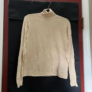Vintage silk turtleneck sweater